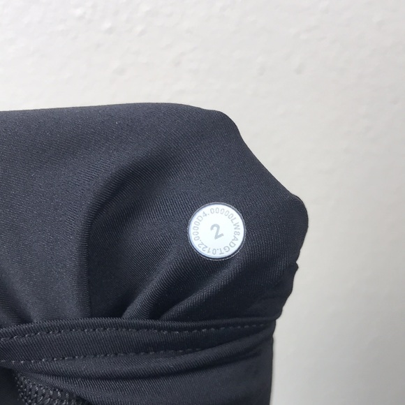 Lululemon Hotty Hot HR Skirt Long size 2 Black Long - Picture 5 of 7